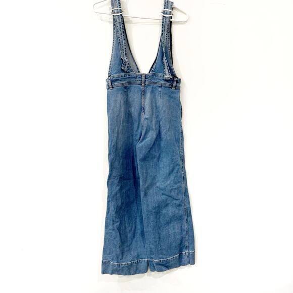 Free People Blue Denim Jumpsuit - Picture 5 of 8
